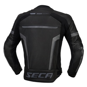 Geaca din piele SECA HOOLIGAN BLACK - Img 4