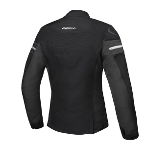 Geaca (jacheta) motociclete femei Racing/Roadster Ixon All season model Ilana Evo LS culoare: negru/antracit/argintiu - Img 2