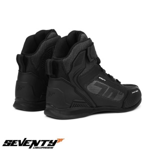 Ghete moto scurte Seventy Degress SD-BR3 Veloce PRO Negru - Img 3