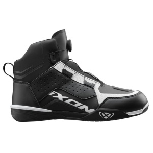 Ghete moto Urban/Roadster barbati All Season Ixon model Vyper WP MS culoare: negru/alb (100% waterproof) - Img 2