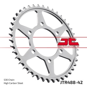 Kit de lant D.I.D Chain - Argintiu chain 530 ZVM-X, X-ring (X, NX, QX, XS), CHK front sprocket JT, CHK rear sprocket JT pentru KAWASAKI ZXR 750 R 1991-1992 - Img 6