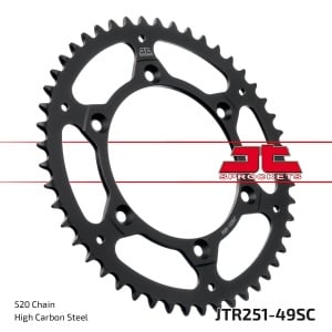 Kit de lant D.I.D Chain - Auriu chain 520 ERT, Non-sealed, CHK front sprocket JT, CHK rear sprocket JT pentru YAMAHA YZ 250 2002-2004 - Img 5