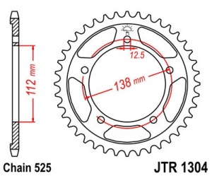 Kit de lant D.I.D Chain - Auriu chain 525 ZVM-X, X-ring (X, NX, QX, XS), CHK front sprocket JT, CHK rear sprocket JT pentru HONDA CB 650 F / FA 2014-2018 - Img 6