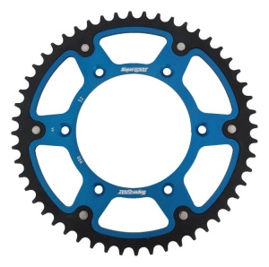 Kit de lant EK - Argintiu chain 520 SRX, X-ring (X, NX, QX, XS), CHK front sprocket JT CHK rubber cushioned, CHK rear sprocket SUPERSPROX STEALTH pentru KTM LC4 640 Enduro 2000-2005 - Img 4