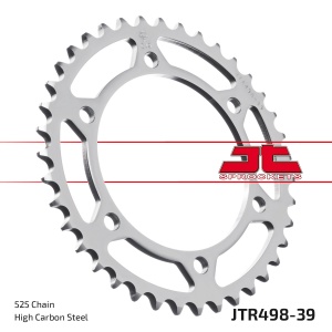 Kit de lant EK - Argintiu chain 525 DEX, X-ring (X, NX, QX, XS), CHK front sprocket JT CHK rubber cushioned, CHK rear sprocket JT pentru KAWASAKI W 650 1999-2006 - Img 5