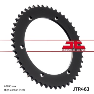 Kit de lant EK - Argintiu lant 428 SRO, O-ring, pinion fata JT, foaie spate JT pentru KAWASAKI KMX 125 1986-2003 - Img 5