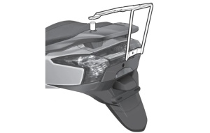Kit de prindere cutie Top Master SHAD K0SP19ST pentru KYMCO Downtown 125 2009-2015, KYMCO Downtown 300 2009-2015