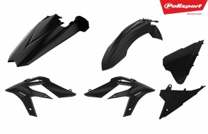 Kit plastice POLISPORT 90786 Negru