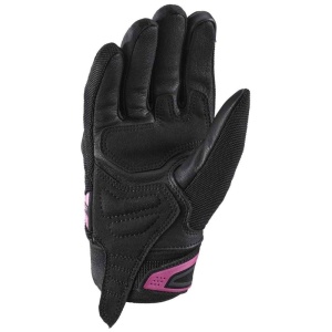 Manusi femei Roadster vara textil/piele Ixon model MIG 2 LS culoare: negru/fuchsia (roz) - degete tactile - Img 2