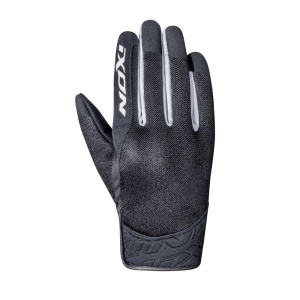 Manusi moto copii vara Ixon model RS Slicker Kid CS culoare: negru/alb