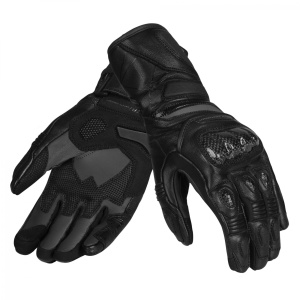 Manusi moto din piele SECA ATOM BLACK