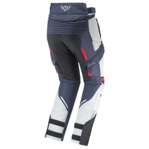 Pantaloni motociclete barbati Touring/Adventure Ixon All season model Midgard MS culoare: gri/navy/negru - Img 2