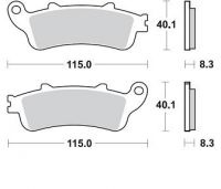 Placute de frana Carbone Lorraine 1159 XBK5