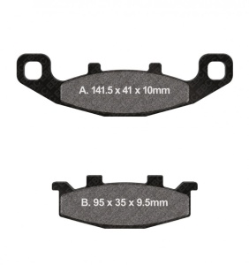 Placute de frana EBC FA129HH