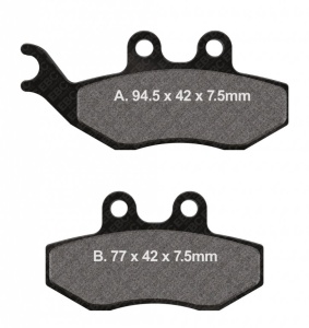 Placute de frana EBC SFAC194