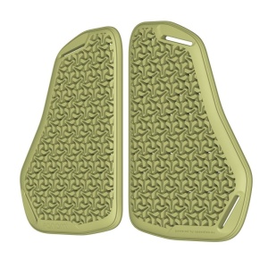 Set protectii piept omologate Ixon model FANOM CHEST B2 (Level 2) – culoare: khaki (Unisex) - Img 3