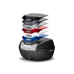 Top case cu capac colorat SHAD SH40 Alb - Img 3