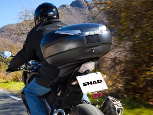 Topcase moto SHAD SH48 Gri Inchis - Img 2
