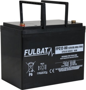 AGM battery FULBAT FPC12-80 (T6) - Img 2