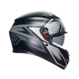 AGV K3S COMPOUND NEGRU MAT GRI - Img 2