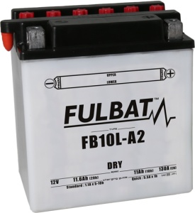 Baterie conventionala FULBAT FB10L-A2 (YB10L-A2) include electrolit