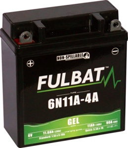 Baterie cu gel FULBAT 6N11A-4A GEL