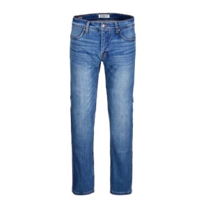 Blugi (jeans) moto barbati Seventy model SD-PJ18 Torino tip Regular fit culoare: albastru - Img 2