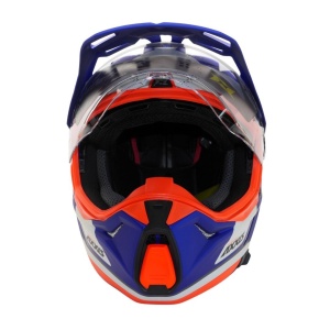 Casca adventure/touring/off road Axxis model Wolf DS Roadrunner C7 albastru lucios – tip viziera: MT-V-20 - Img 4