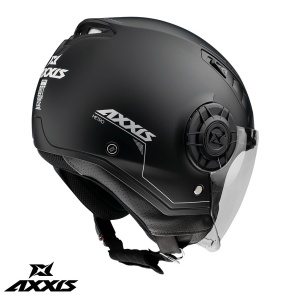 Casca Axxis model Metro S A1 negru lucios (open face) –ECE 22.06 - Img 3