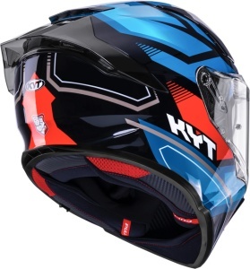 Casca integrala KYT R2R PARSEC BLK/BLUE/RED ECE 22.06 - Img 5