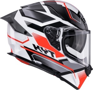 Casca integrala KYT R2R PARSEC WHT/RED ECE 22.06 - Img 4