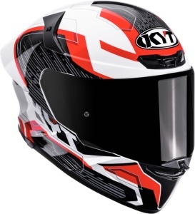 Casca integrala KYT TT-REVO SPEEDING WHT/RED ECE 22.06 - Img 3
