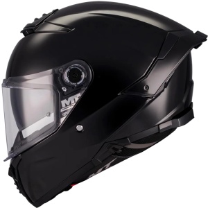 Casca integrala MT Thunder 4 SV Pure A1 negru lucios, vedere laterala
