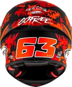 Casca integrala SUOMY S1-XR GP BAGNAIA 2025 DUCATI REPLICA FIM - Img 6