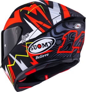 Casca integrala SUOMY TRACK-1 SAM LOWES 2025 REPLICA RED ECE 22.06 - Img 7