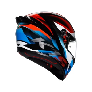 Casca moto integrala AGV K1 S FASTLAP BLACK/RED/BLUE - Img 3
