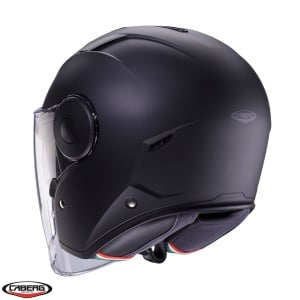 Casca open face (jet) Caberg model Soho SV 17 negru mat - Img 2