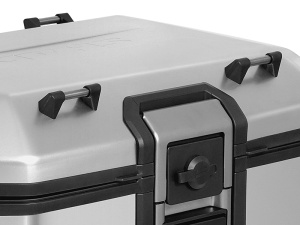 Complete set of aluminum cases SHAD TERRA, 55L topcase + 36L / 47L side cases, including mounting kit and plate SHAD YAMAHA Tenere 700 XTZ690 - Img 11