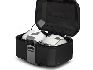 Complete set of SHAD TERRA TR40 adventure saddlebags and SHAD TERRA BLACK aluminium 55L topcase, including mounting kit SHAD Ducati Multistrada 1200 V4 - Img 4