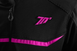 Geaca femei Racing vara Seventy SD-JR30.2 Mojave negru roz - Img 4