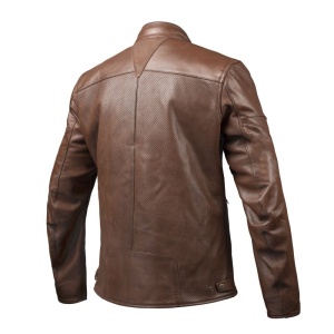 Geaca (jacheta) motociclete barbati piele Urban/Heritage Ixon vara model Cranky Air MS culoare: maro - Img 2