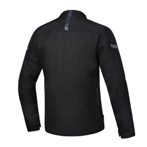 Geaca (jacheta) motociclete barbati Racing/Roadster Ixon vara model Fresh MS culoare: negru - tip croi: Slim Fit - Img 2