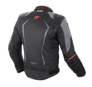 Geaca (jacheta) motociclete barbati Racing Seventy vara/iarna model SD-JR47 culoare: negru/rosu - Img 2