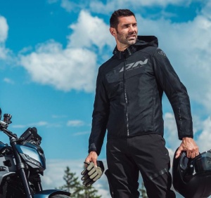 Geaca (jacheta) motociclete barbati textil Roadster Ixon All Season/iarna model Fierce WP MS culoare: negru - Img 3