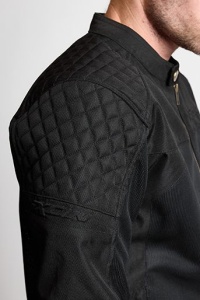 Geaca (jacheta) motociclete barbati Urban/Heritage Ixon vara model Ozcan MS culoare: negru - tip croi: Fit - Img 3