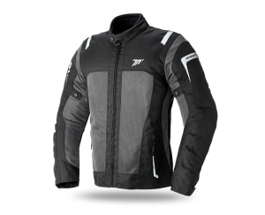 Geaca (jacheta) motociclete femei Touring Seventy vara model SD-JT46 culoare: negru/gri