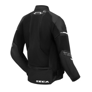Geaca moto dama SECA AIRFLOW III NEGRU - Img 2