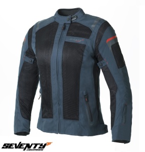 Geaca motociclete femei Seventy vara SD-JT58 Albastru