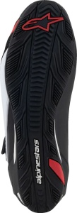 Ghete moto ALPINESTARS FASTER 4 Negru-Alb-Rosu - Img 5