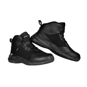 Ghete moto Urban Unisex Seventy model SD-BC4 Vector culoare: negru
